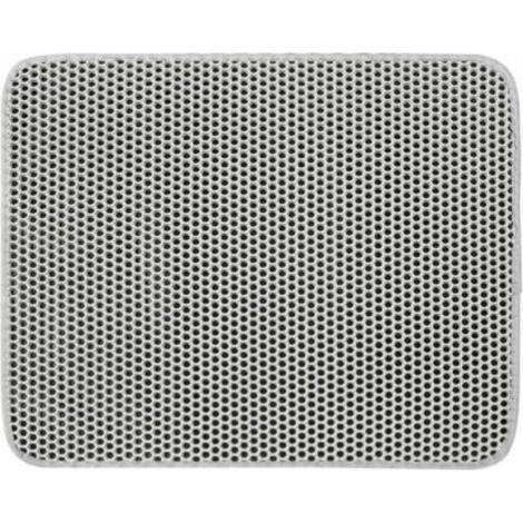 1pc(Gris) Tapis de litière pour chat Bac à litière pour chat, EVA imperméable, conception en nid d'abeille double couche 30x30cm (1/5)