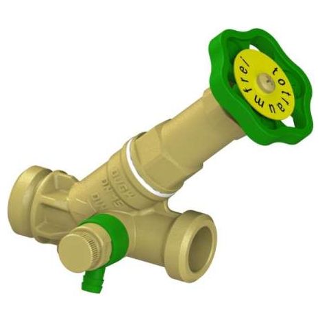 Schlösser Freistromventil Multi DN15 3/4" AG mit Entleerung nichtst. Spindel DVGW (1/2)