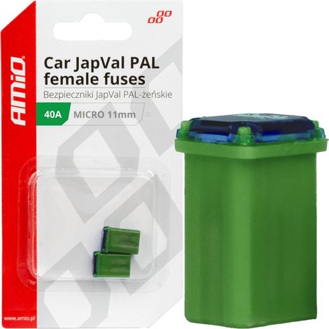Japval Kfz-Sicherungen, weiblich, 40 A, 2 Stück, amio-03461 (1/3)