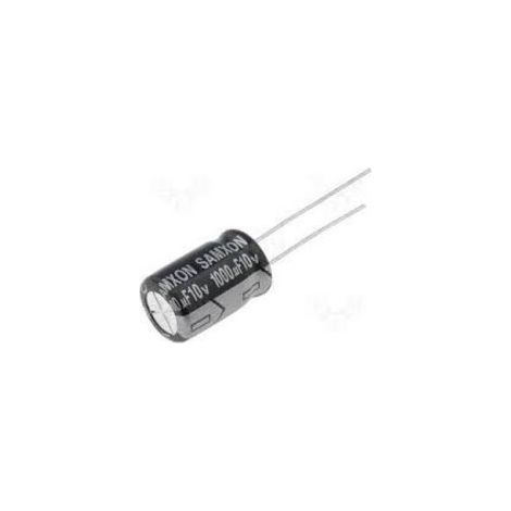 Condensatore elettrolitico 100uf 25v 105ºc Dimensioni 5x11mm Radiale 100mf25v/105/rd