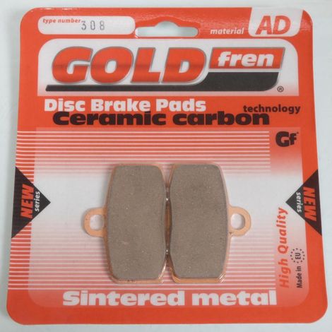 Gold Fren Bremsbelag für Sherco 290 ST 2T Motorrad 2013 bis 2014 (1/2)