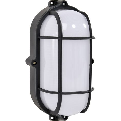 Hublot oval avec grille LED 12w