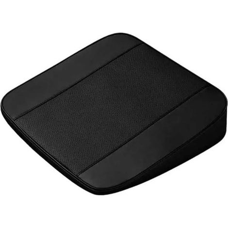 Coussin de siège rehausseur pour chaise de bureau adulte, en mousse à mémoire de forme, noir - 4 cm (1/5)