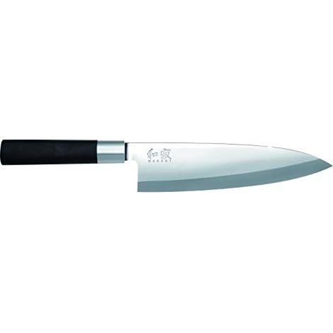 KAI Wasabi Black set di coltelli da bistecca 2 pezzi con lunghezza lama 12 cm - Acciaio inox 6A/1K6 lucidato 58 (±1) HRC - Manico in polipropilene nero - Made in Japan (1/4)