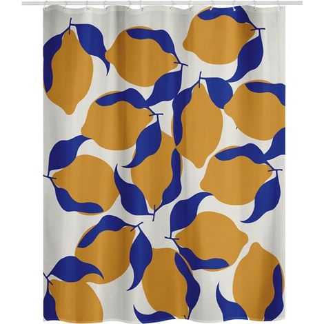 RIDEAU DE DOUCHE POLYESTER 180x200CM MARA (1/2)