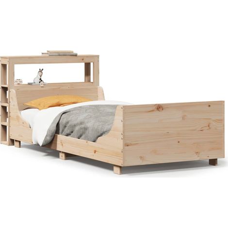 Maison Exclusive - Letto senza Materasso 75x190 cm in Legno Massello Pino