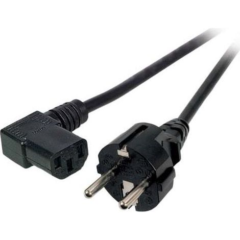 EFB-Elektronik Netzleitung 5, 0m sw Schutzk.St/Kaltge.Bu EK534.5