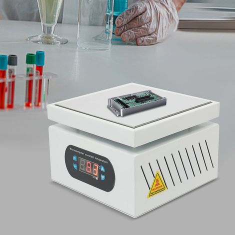 Plaque chauffante pour station de soudage 500 W 150 x 150 mm, plaque chauffante pour fer à souder électrique, plaque chauffante pour soudeuse micro-ordinateur de table, 220 V. (1/5)