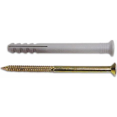 Tasselli Fischer N in Nylon Prolungato con Vite a Chiodo xL.6x80 mm 100 Pz (1/2)