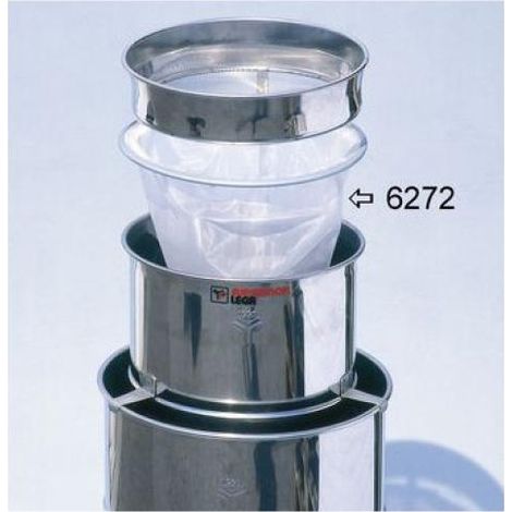 Sacco di ricambio in nylon per filtro inox doppio piccolo per miele