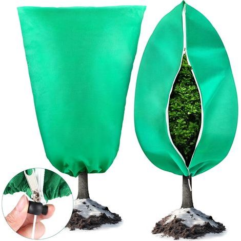 2 Pack Voile d Hivernage Plante Exterieur, 70 g/m² Housse de Protection pour Plantes Vert Voile d'hivernage(120 x 180 CM) (1/5)