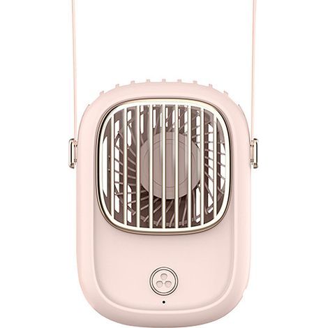 Ventilateur Personnel - Portatif Autour Du Cou - USB Rechargeable - 3 Vitesses - Batterie Intégrée - Pour Travail Voyages Plein Air - 1 Pièce (1/5)