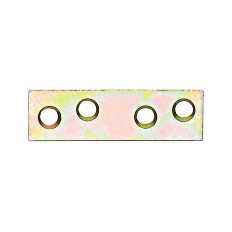 (120X20) CONECTORES PARA MADERA, PLETINAS BICROMATADA DE UNION, CON ORIFICIOS BISE(100U) - INDEX