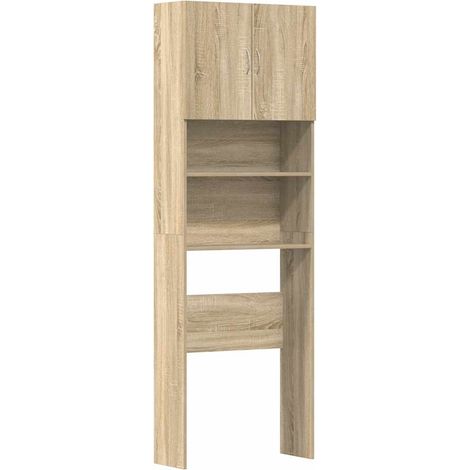 Maison Exclusive - Mobile Lavatrice Rovere Sonoma 64x24x190 cm in Truciolato