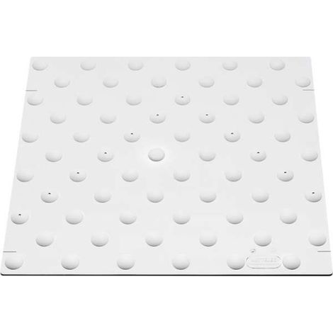 DALLE EXT PVC PODOTACTILE 445X400MM GRIS A COLLER (1/2)