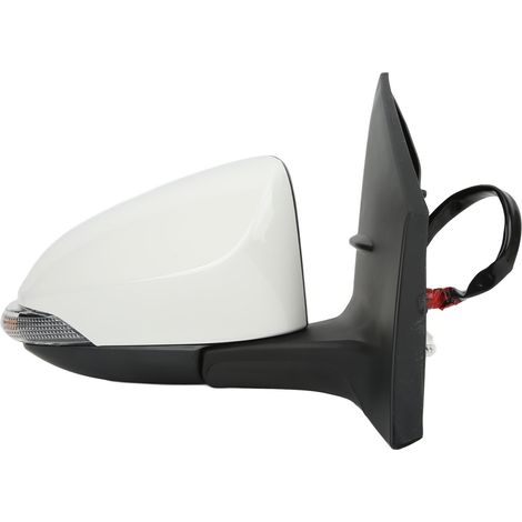 Rétroviseur extérieur droit chauffant blanc pur avec clignotant intégré pour Corolla E170 2014-2019 (1/5)