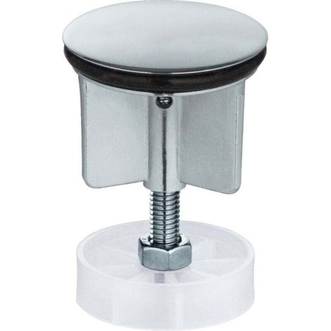 Bouchon d'évier, Bonde Lavabo, chromé, Ø 3,85 cm (1/4)