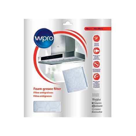 Filtre à saturation ignifuge pour Hotte WHIRLPOOL 481948048221