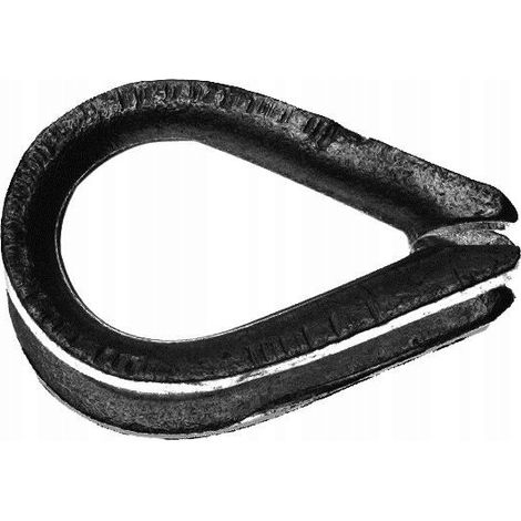 Ditali per corde 5,0 mm zincati 25x16 mm 1 pz. (1/2)