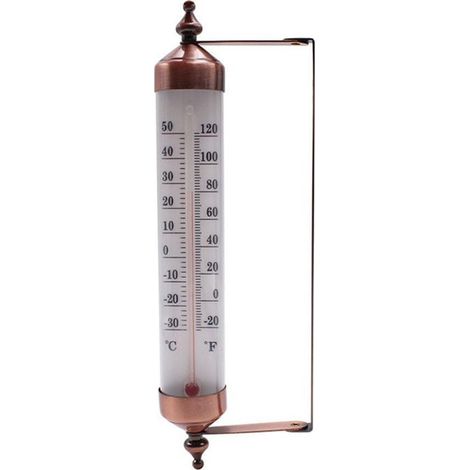 Thermo-hygromètre numérique métal °C/°F, pour maison et bureau (1/5)