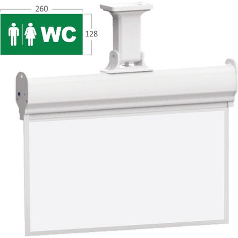 Panneau LED WC BRAYTRON - Blanc - 3W (1/5)