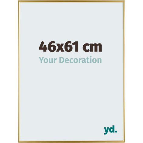 yd. - Cadre photo 46x61 - Or - Plastique - Evry