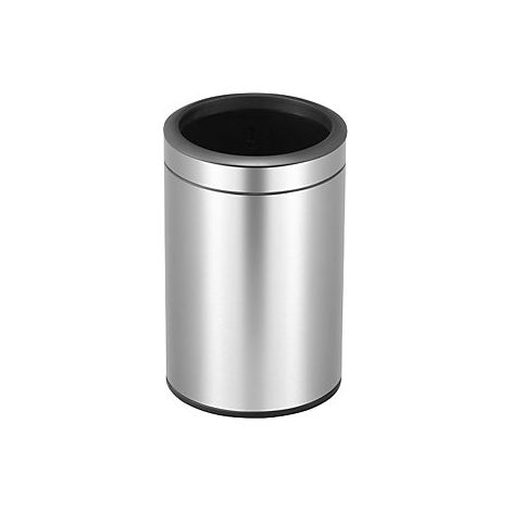 kaiserkraft Cestino acciaio inox capacità 12 l largh x (1/2)
