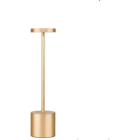 Lampe de bureau LED rechargeable – 3 modes de couleur – Matériau : alliage d'aluminium – Lumière chaude 2900-3100 K (1/5)