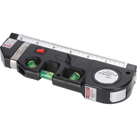 Mehrzweck-Laser-Nivelliergerät, Infrarot-Wasserwaage, Maßband-Messwerkzeug für die Holzbearbeitung (1/5)