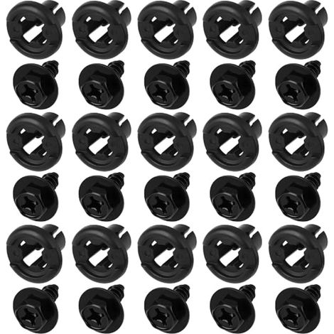 Kit de Fixations de Garde-Boue pour Passage de Roue de Voiture YT410927 124 Cronos (1/5)