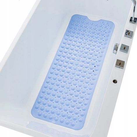 Tappetino antiscivolo per doccia, super resistente, 100x40 cm