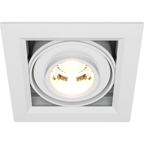 Maytoni Metal Modern Faretto da incasso bianco 3000K 750lm (1/5)