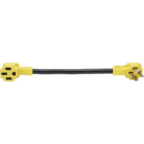 Cordon d'alimentation 50A pour camping-car et yacht, adaptateur 14-50P mâle vers 14-50P femelle, câble flexible avec connecteur de prise, longueur 50A (1/5)