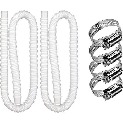 Tuyau d'inflation spa avec adaptateur compatible pour pompes de piscine INTEX modèle 300, 330, 530 et 1000 gallons-x (1/3)