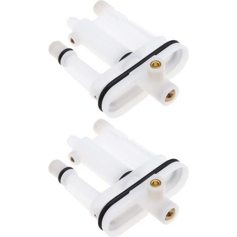 2 getti principali del carburatore 592804 559648 596521 compatibili con Briggs & Stratton serie 450E, accessori per carburatori, parti di ricambio per motori.