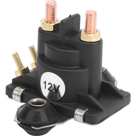 Démarreur relais Yamaha 25-40CV 12V, pièce marine 89-818997A1 / 89-850187T1, contacteur de lancement pour moteur hors-bord 25-40HP, équipement industriel compatible. (1/5)