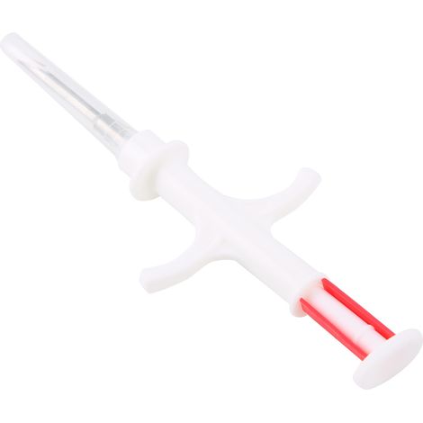 Lot de 10 transpondeurs RFID verre FDX-B 134.2kHz 2.12x12mm avec seringue pour chien chat identification animale (1/5)