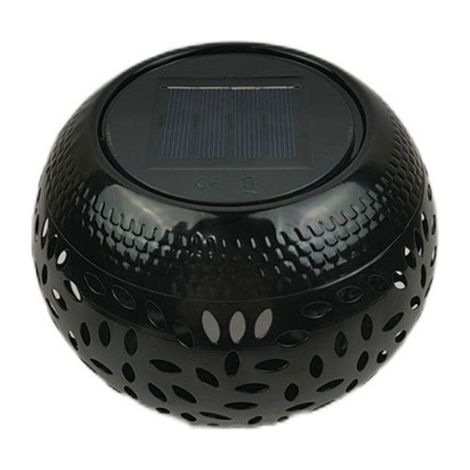 Lampe de table solaire d'extérieur étanche à effet flamme clignotante, LED solaire, allumage/extinction automatique, éclairage intérieur bureau, terrasse, jardin, couloir, cour (1/5)