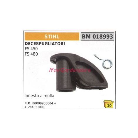 Capuchón del tubo de conexión de la bujía de encendido Desbrozadora STIHL FS 450 480 018993