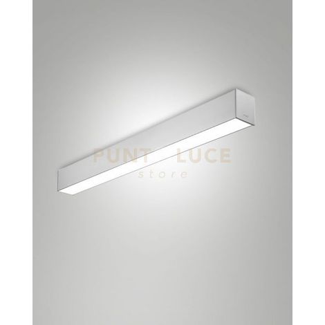 TURNER PLAFONIERA ALLUMINIO A LED 29W 4000K 3570LM OPALE IP40 100CM
