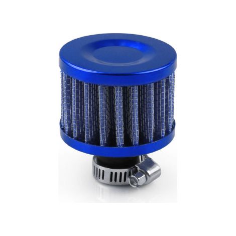 12 mm blaues Universal-Auto-Kaltluft-Einlassfilter-Set, Kurbelgehäuse-Entlüftungsabdeckung, Entlüftung (1/5)