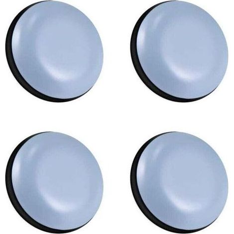 4 Pièces Patins pour Meubles, Patins de Meubles Auto-Adhésifs en PTFE, Adaptés à Divers Sols en Matériaux Lisses (Ronds, 50mm) (1/4)