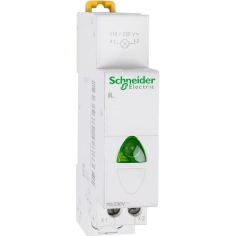 Lámpara modular verde 110-230 V CA iIL A9E18321