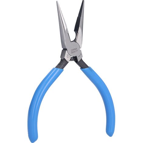 Pince à becs fins ultra-minces de qualité industrielle, mini outil manuel MJL13 (1/5)