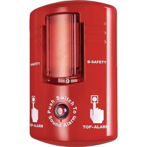 Top-Alarm rot Sensor:man.Wandmontage