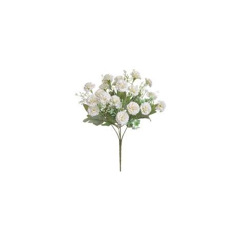 2 fleurs artificielles – Hortensias blancs – Bouquet décoratif d'intérieur (1/5)
