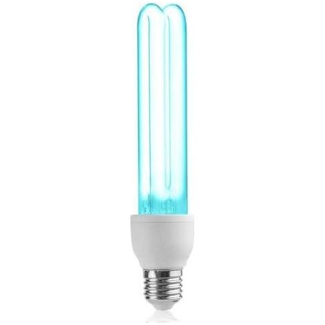 Lampe désinfectante UV E27 220V 26W Stérilisation UVC 254 nm avec ozone, Angle d'éclairage 360°, Tube de quartz (1/5)