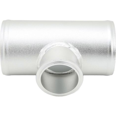 Bride de soupape de décharge universelle à bande en V de 50 mm, diamètre extérieur de tuyau de 3 pouces, serrage sécurisé, aluminium argenté, pour toutes les soupapes de décharge de 50 mm (1/5)