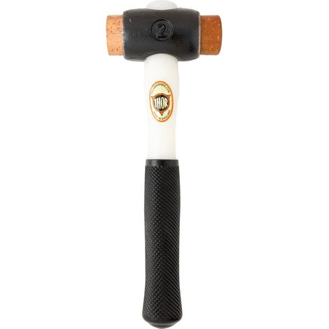 Thor 03-212PH Size 2 Copper Hide Hammer Plastic Handle