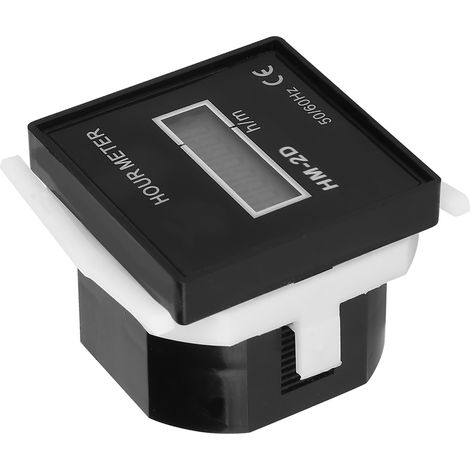 HM-2D Digitaler Stromzähler AC100-240V mit LCD-Anzeige und Timer (1/5)